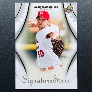 Adam Wainwright - 2009 Upper Deck Signature Stars #5